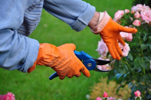 Professional fencing installation in St Mary Cray garden setting